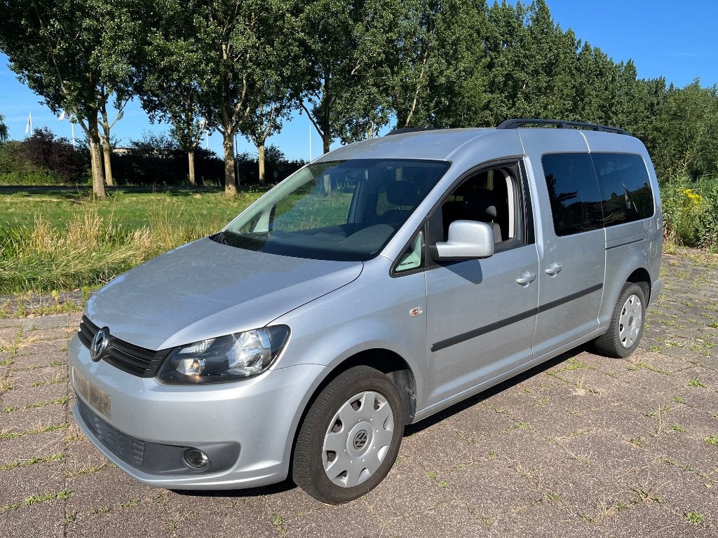 Volkswagen Caddy Maxi Combi TDI 7 Persoons, Auto's, Voorwielaandrijving, Euro 5, Stof, Parkeersensor