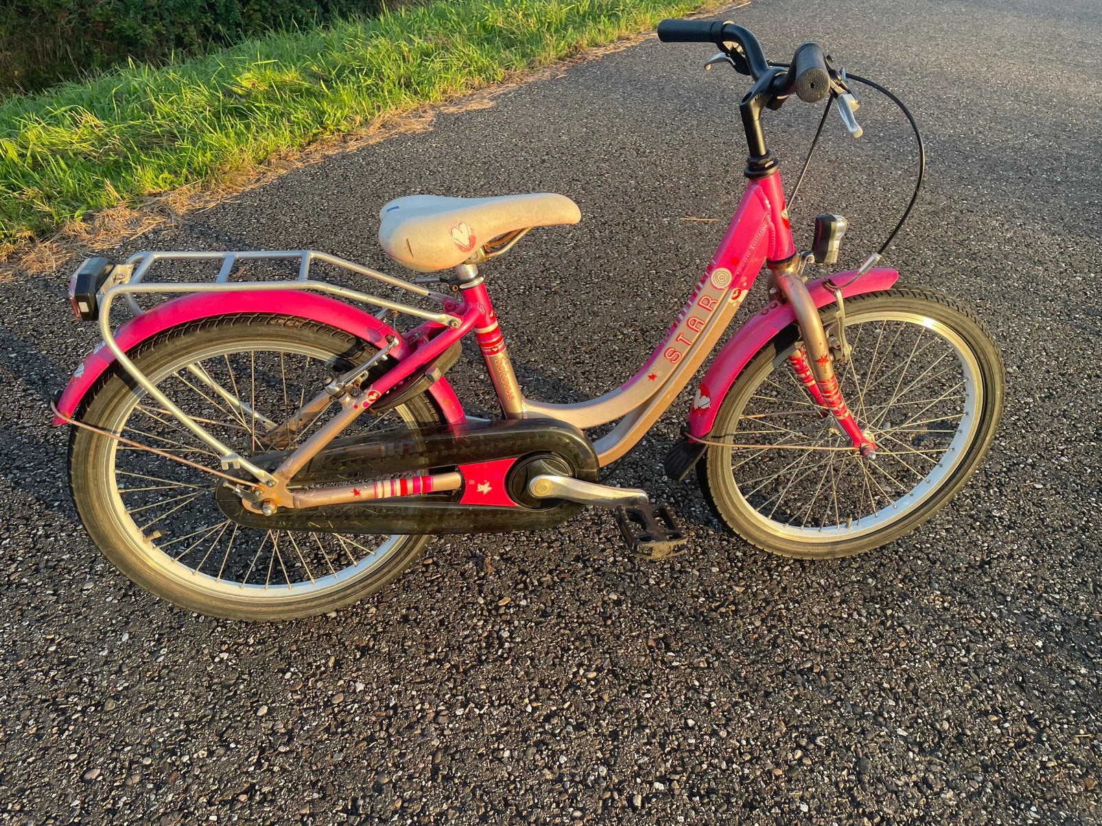 BATAVUS STAR fiets 20 inch roze meisjesfiets fietsklaar, Ophalen, Velgrem, Batavus, 20 inch