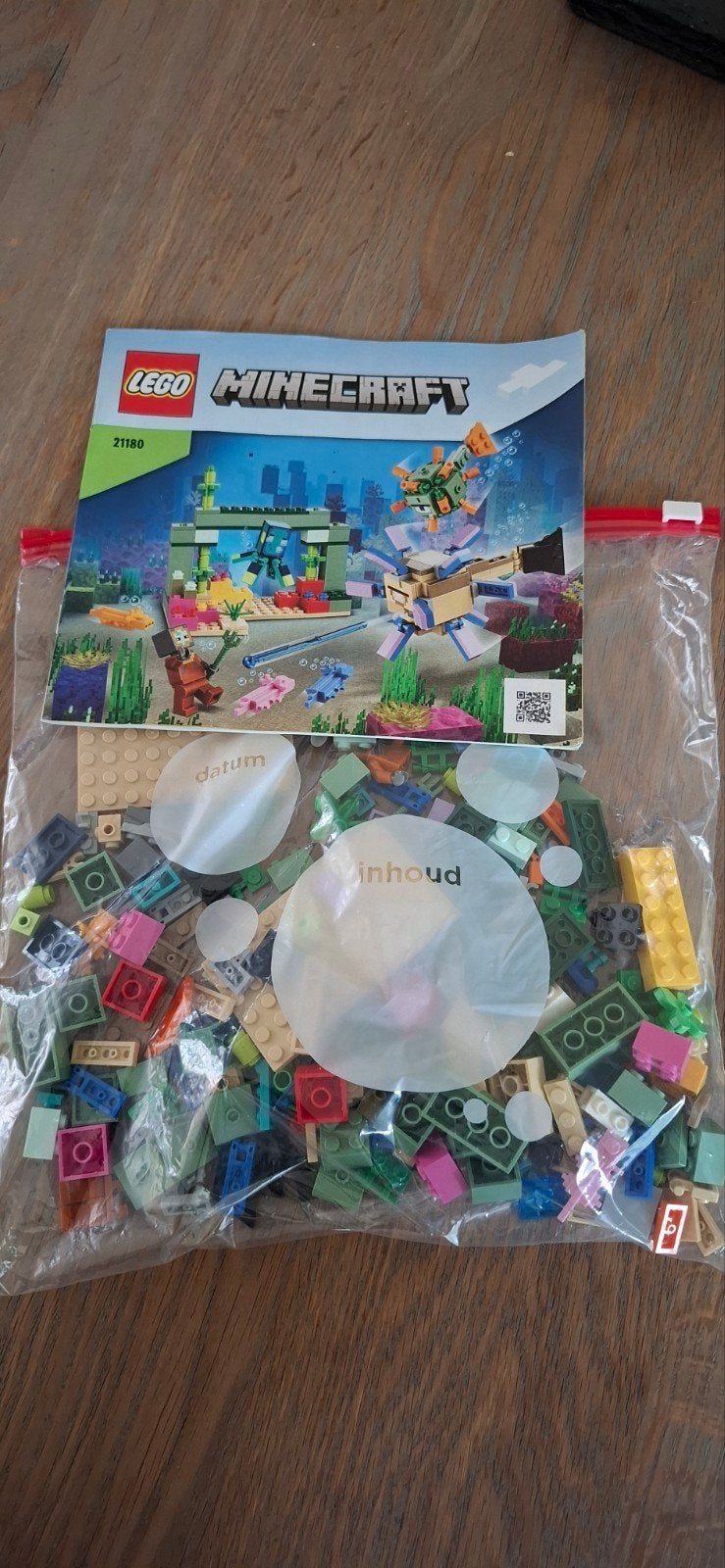 Lego Minecraft 21180 Het Moerasavontuur, Gebruikt, Minecraft, Lego, Compleet