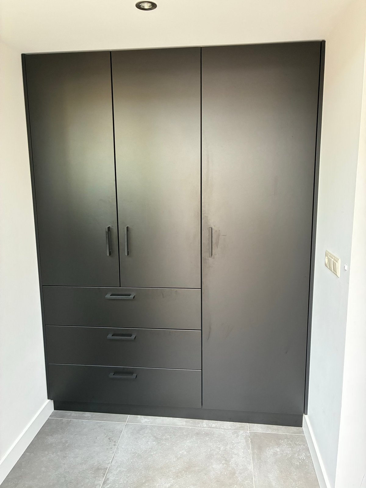 Interieur inbouwkast met koelvriescombinatie, Ophalen, 200 cm of meer, 150 tot 200 cm, Zo goed als nieuw