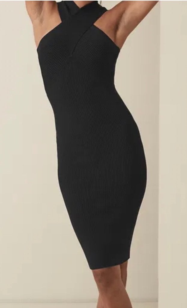 Reiss jurk maat 36, Kleding | Dames, Jurken, Reiss, Verzenden, Zwart, Nieuw