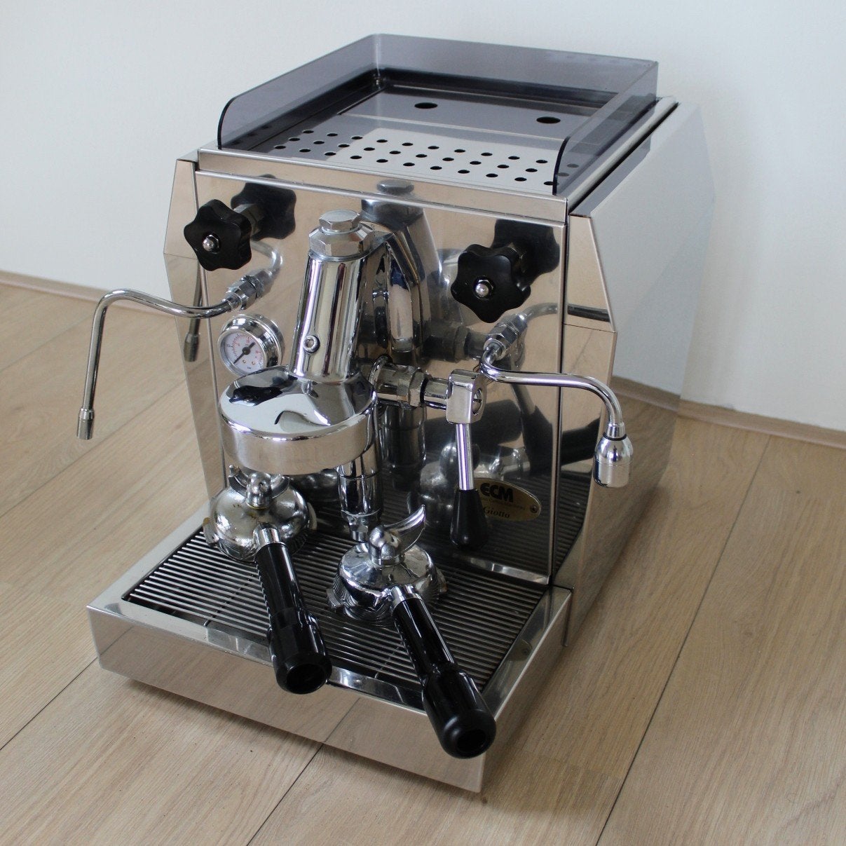 ECM Giotto // Serviced, Espresso apparaat, Gemalen koffie, Ophalen of Verzenden, Zo goed als nieuw