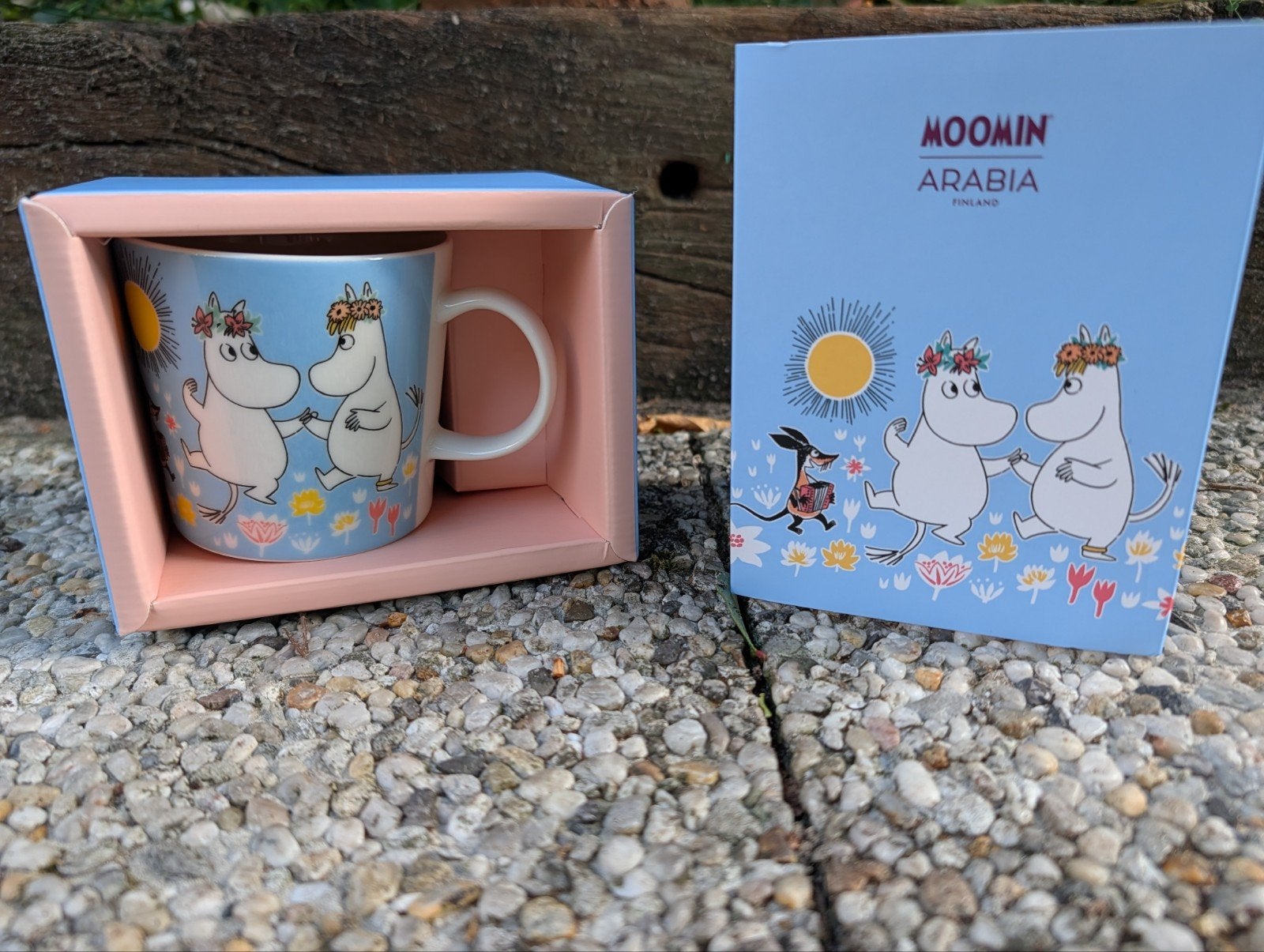 Moomin Arabia Mok met etiket - Nieuw in doos, Arabia, Verzenden, Keramiek, Nieuw