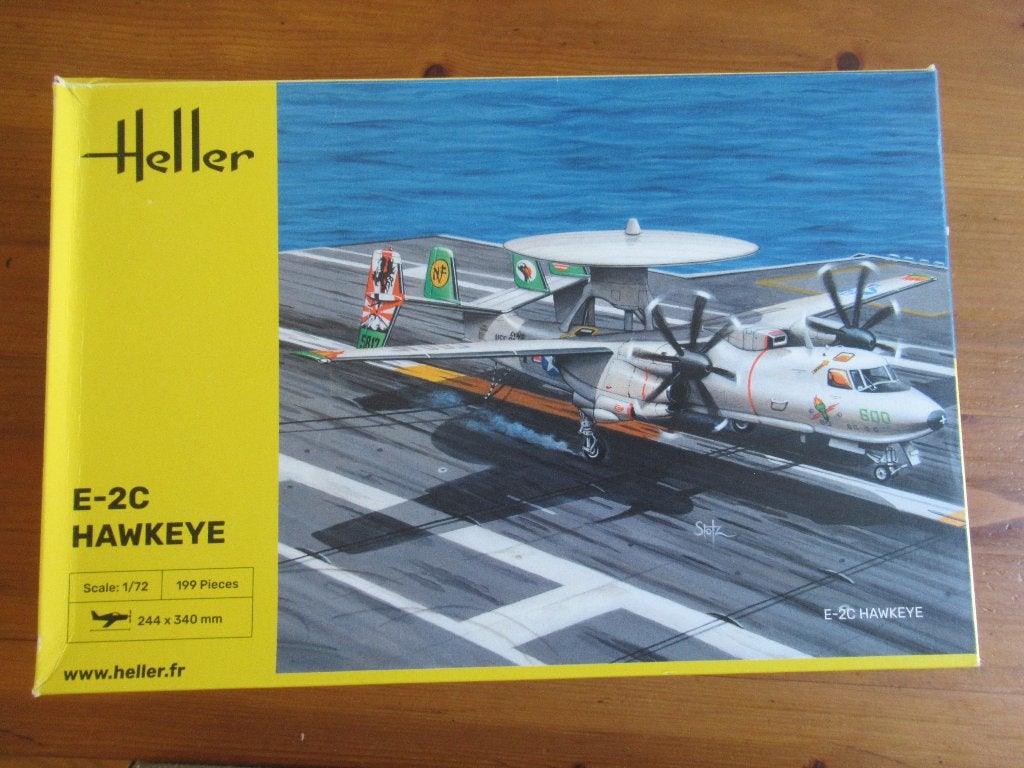 Grumman E-2C Hawkeye (Heller 1/72), Hobby en Vrije tijd, Modelbouw | Vliegtuigen en Helikopters, 1:72 tot 1:144, Nieuw, Ophalen of Verzenden