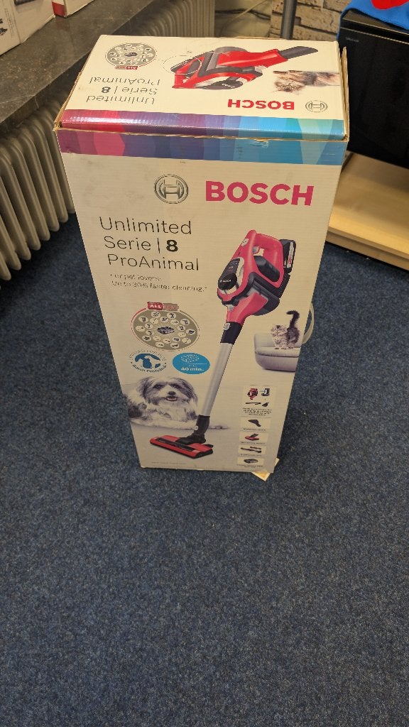 Bosch BBS81PETM Steelstofzuiger Nieuw, Bosch, Nieuw, Ophalen of Verzenden, Draadloos
