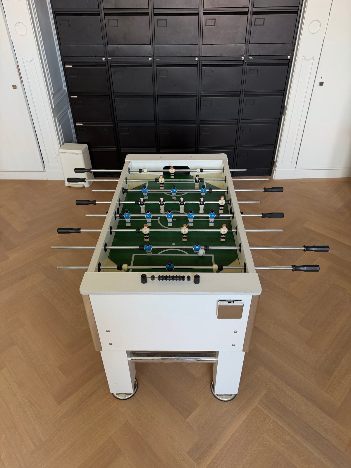Tafelvoetbaltafel - Gebruikt, poppetjes bij te bestellen, Ophalen of Verzenden, Gebruikt