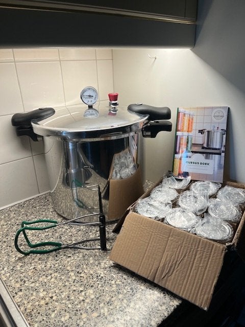 CanMate 22QT-SG Pressure Canner – Geschikt voor Inductie!, Overige typen, Zilver, Ophalen of Verzenden, Zo goed als nieuw