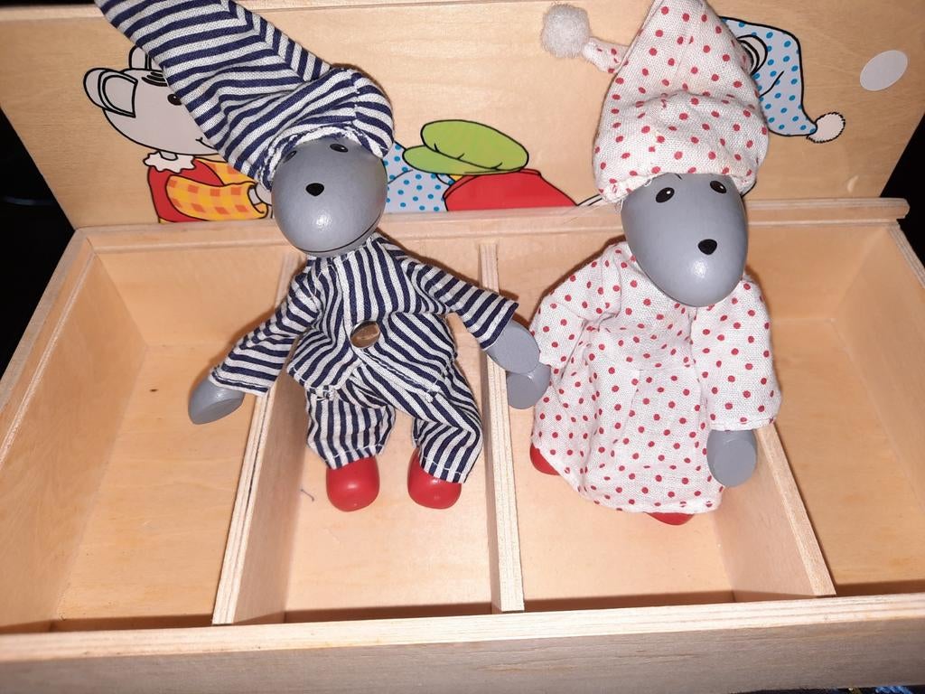 Goki muizenpopjes met kleding, Ophalen of Verzenden, Gebruikt, Overige typen