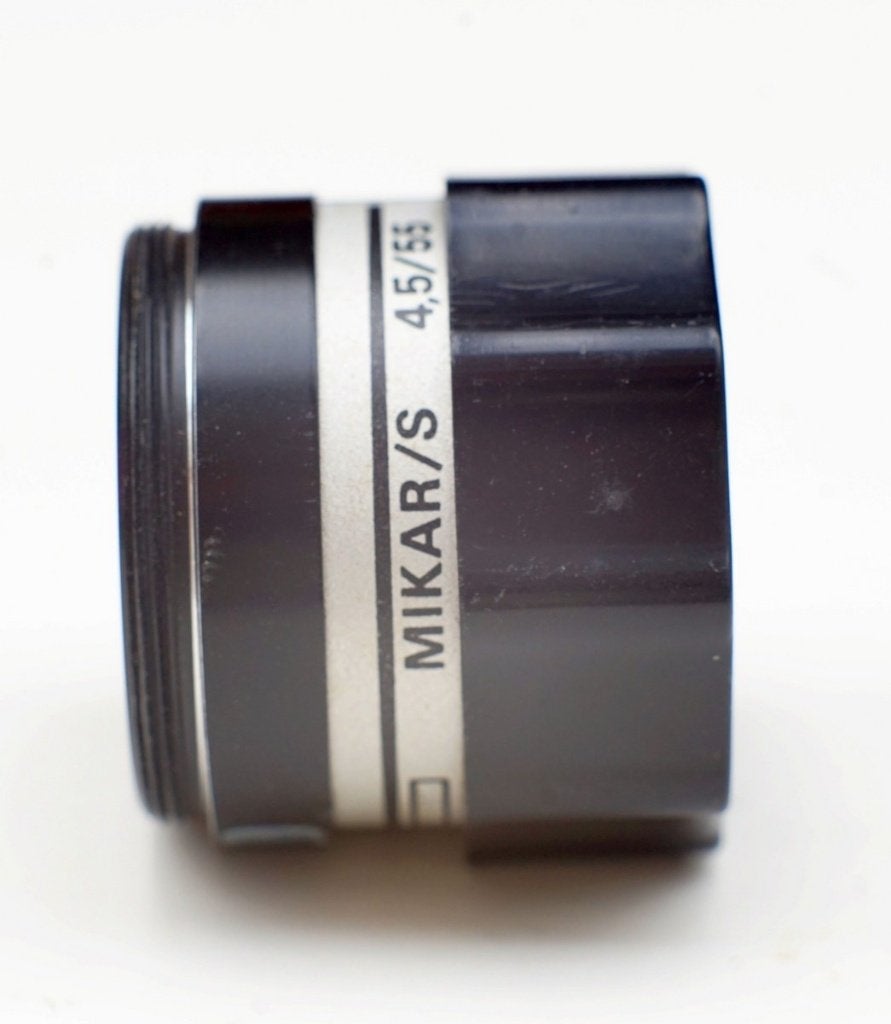 Mikar S enlarger lens 55mm f4.5 Poland Warszawa PZO (M42), Ophalen of Verzenden, 1960 tot 1980, Lens of Lenzen