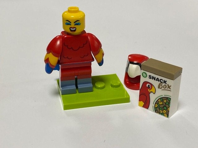 Lego Series 28 col28-12 Parrot Costume Fan, Lego, Nieuw, Ophalen of Verzenden, Minifiguren serie