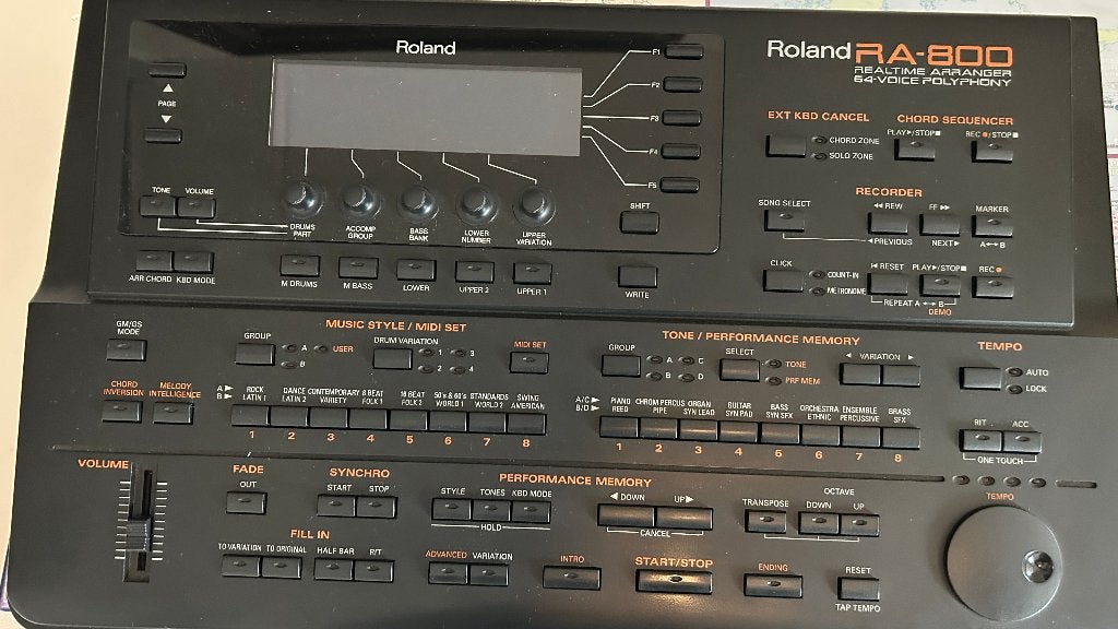 Roland RA800 Expander te koop, Muziek en Instrumenten, Ophalen, Roland, Overige aantallen, Zo goed als nieuw