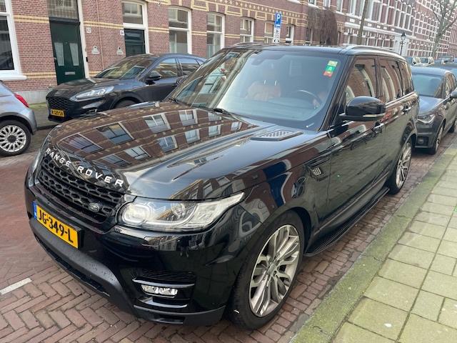 Range Rover Sport 3.0 Tdv6 AUT 2016 Zwart 7 pers., Auto's, Land Rover, Particulier, 4x4, Achteruitrijcamera, Airbags, Airconditioning