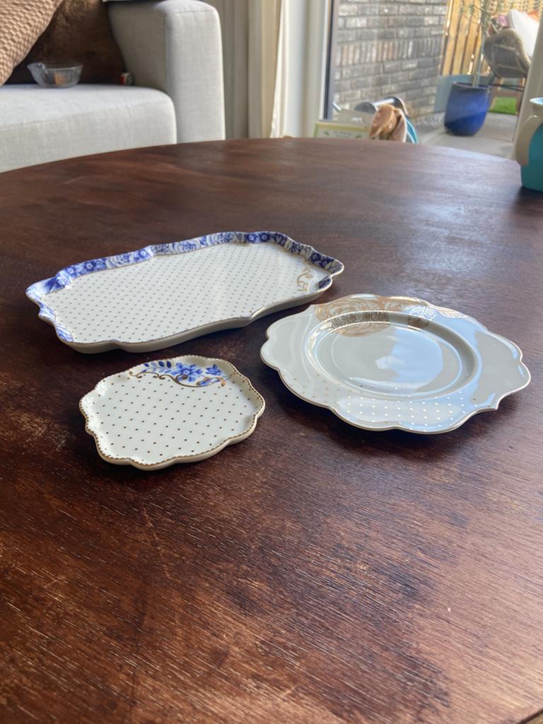 Pip Studio Royal White, Huis en Inrichting, Keuken | Servies, Ophalen, Zo goed als nieuw, Bord(en), Overige stijlen