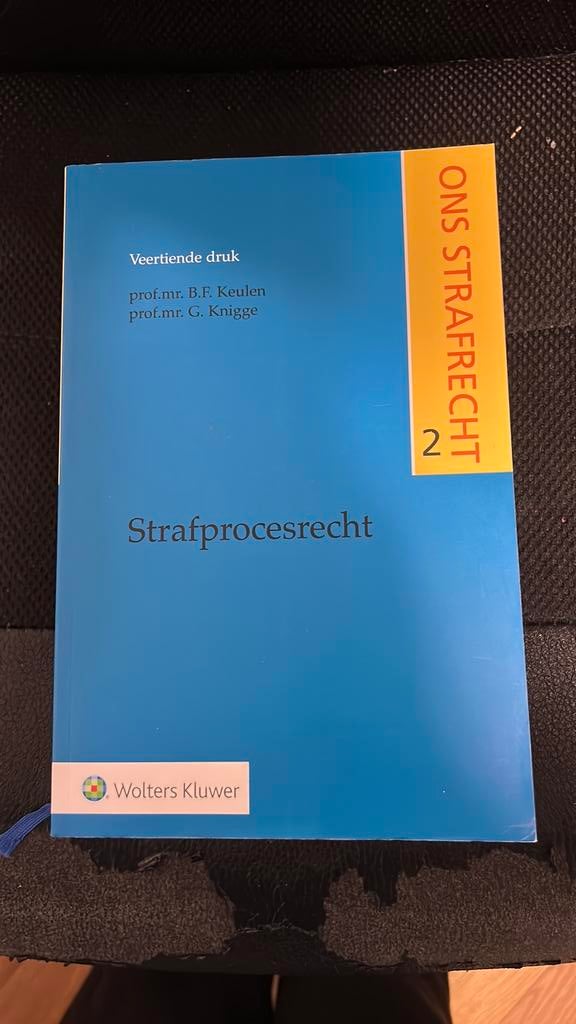 B.F. Keulen - Strafprocesrecht, Boeken, Wetenschap, Zo goed als nieuw, Sociale wetenschap, Verzenden