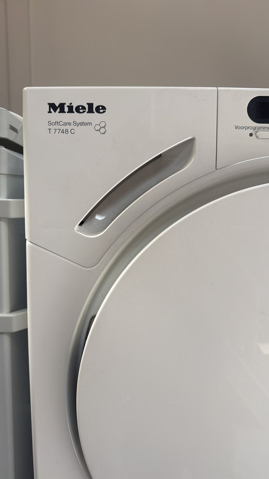 Miele SoftCare System T 7748 C Condensdroger, Witgoed en Apparatuur, Wasdrogers, 6 tot 8 kg, Gebruikt, ., Ophalen of Verzenden