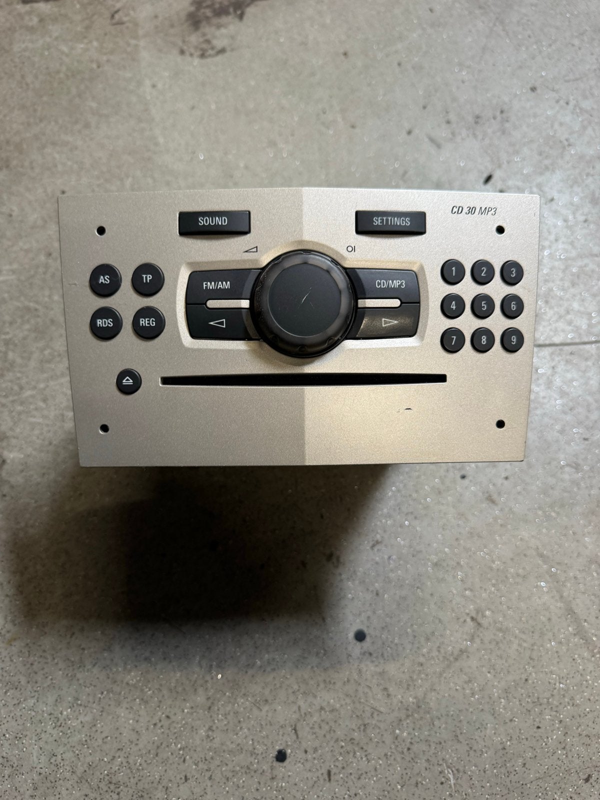 Opel CD30 MP3 Radio/CD-speler - Origineel, Ophalen of Verzenden, Gebruikt