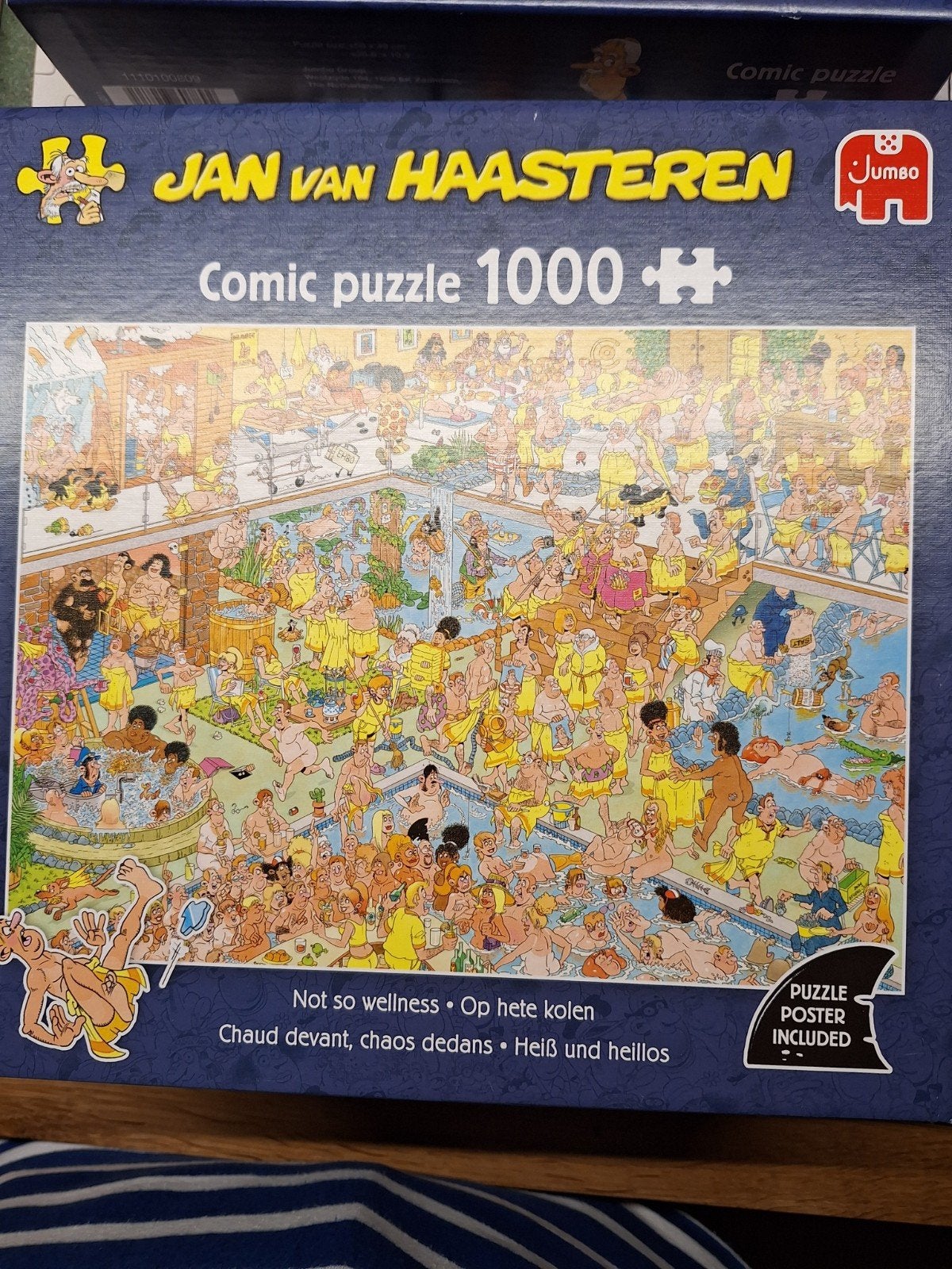 jan van haasteren Op hete kolen, Ophalen, 500 t/m 1500 stukjes, Zo goed als nieuw