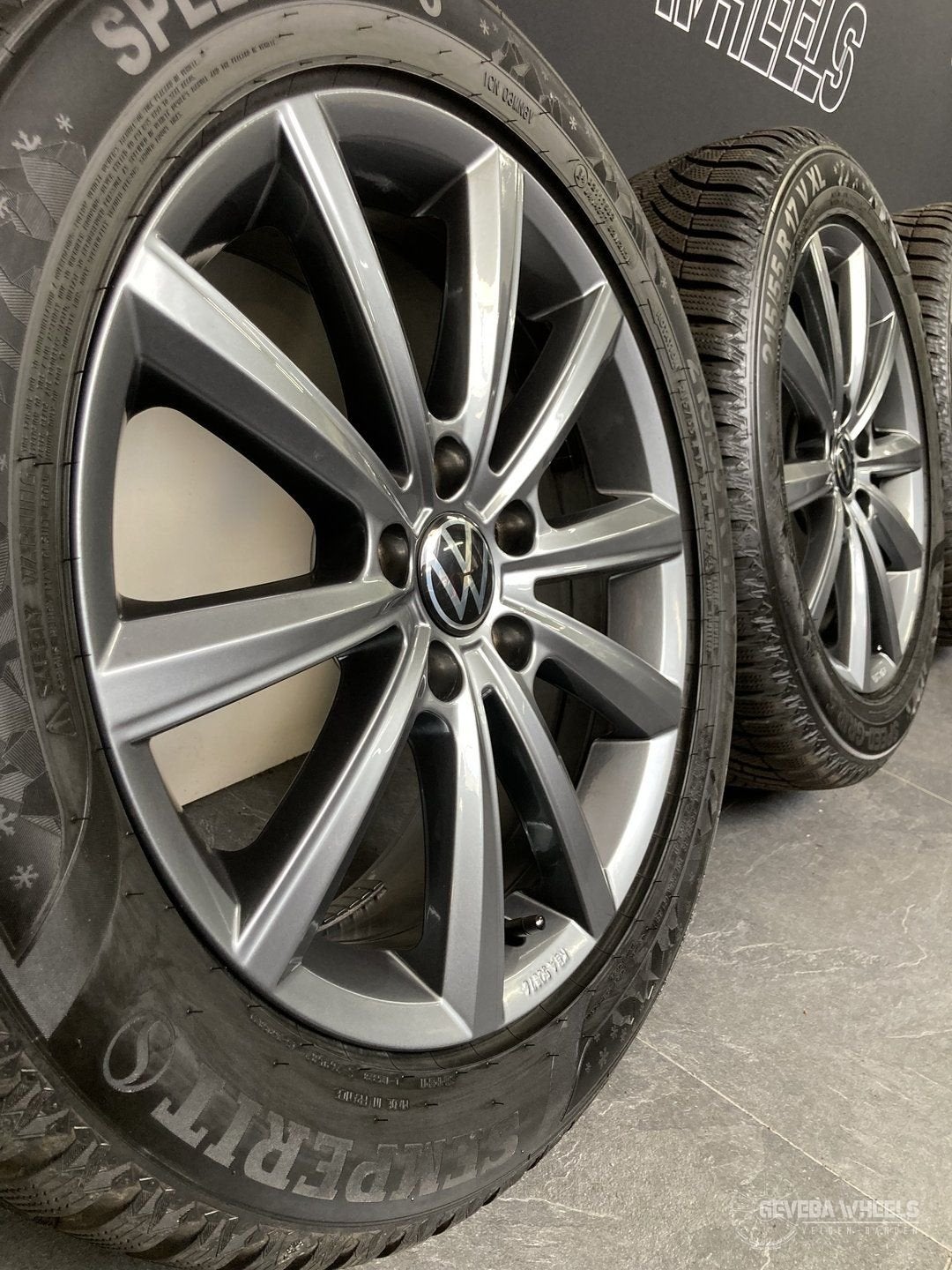 17” originele Volkswagen Passat B7 B8 B9 velgen winterbanden, -, -, Banden en Velgen, 17 inch