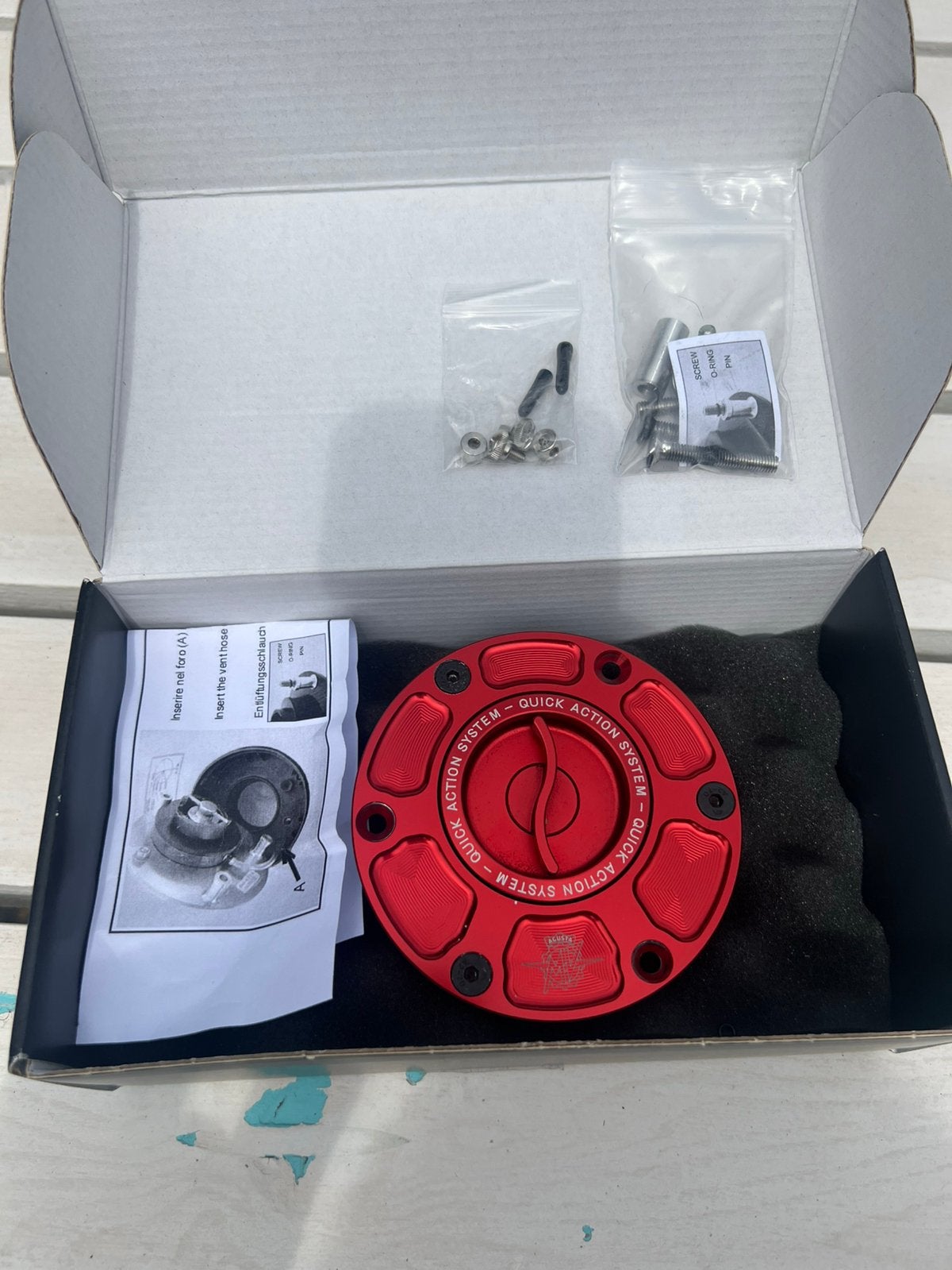MV AGUSTA CORSE 3-CILINDER GAS CAP, Ophalen of Verzenden, Nieuw