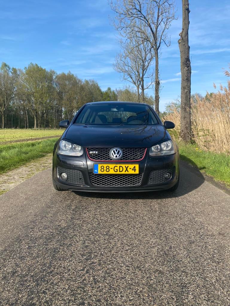 Volkswagen Golf 2.0 GTI 2008, 4 cilinders, Zwart, Origineel Nederlands, Handgeschakeld