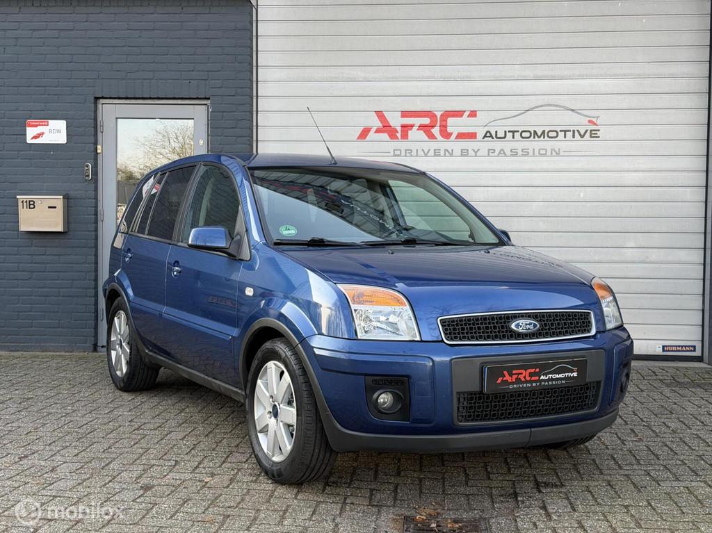 Ford Fusion 1.4-16V Futura Airco - NAP - Nieuwe APK!, Voorwielaandrijving, Gebruikt, Blauw, 49 €/maand