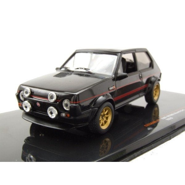 Fiat Ritmo Abarth Gr.2 1979 Zwart Modelauto 1/43 Ixo Models, Overige merken, Ixo Models, Auto, Ixo Models
