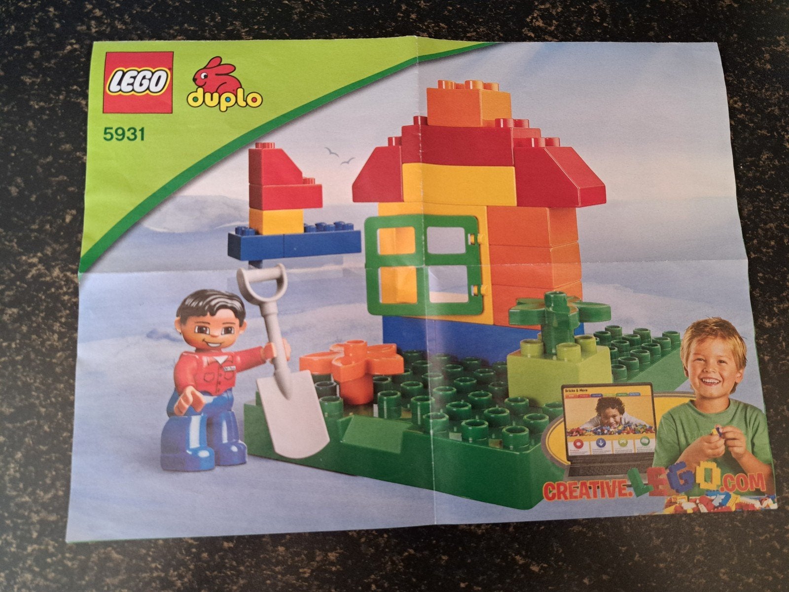 Boekje van LEGO Duplo set 5931, Overige typen, Ophalen of Verzenden, Zo goed als nieuw, Duplo