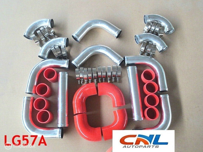 57mm Intercooler TurboPipe Piping Kit/ silicone hose, Nieuw, Ophalen of Verzenden