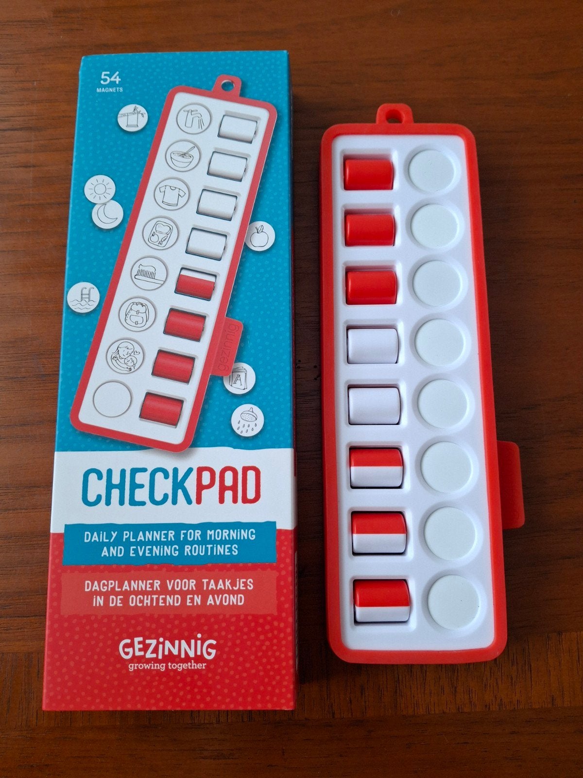 Checkpad Gezinnig planbord, Ophalen of Verzenden, Zo goed als nieuw