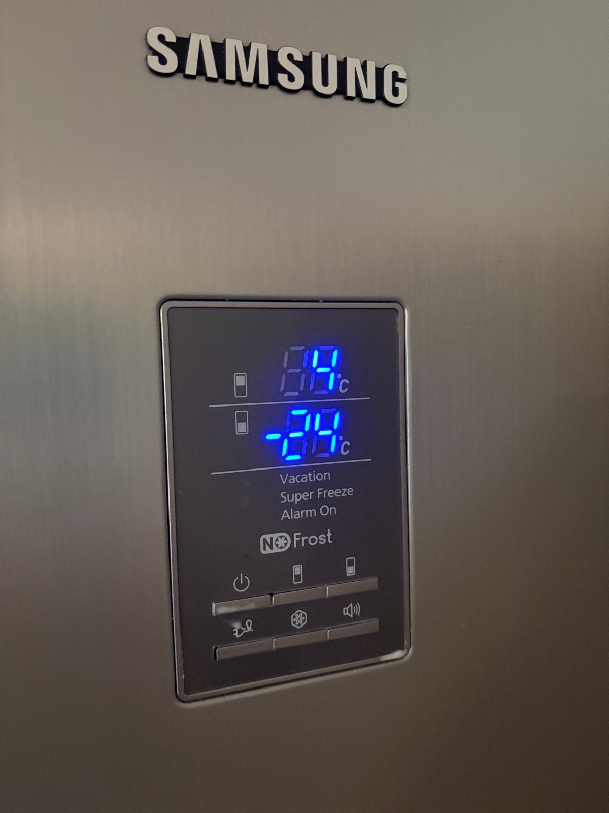 Samsung Koel-vriescombinatie - Perfect werkend, 2m hoog, Witgoed en Apparatuur, Ophalen, Gebruikt, Met aparte vriezer, 160 cm of meer