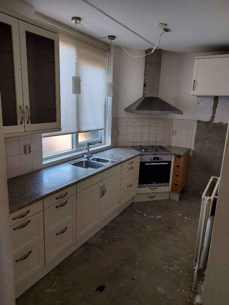 Volledige keuken, Ophalen, Gebruikt, Wit, Hoekkeuken