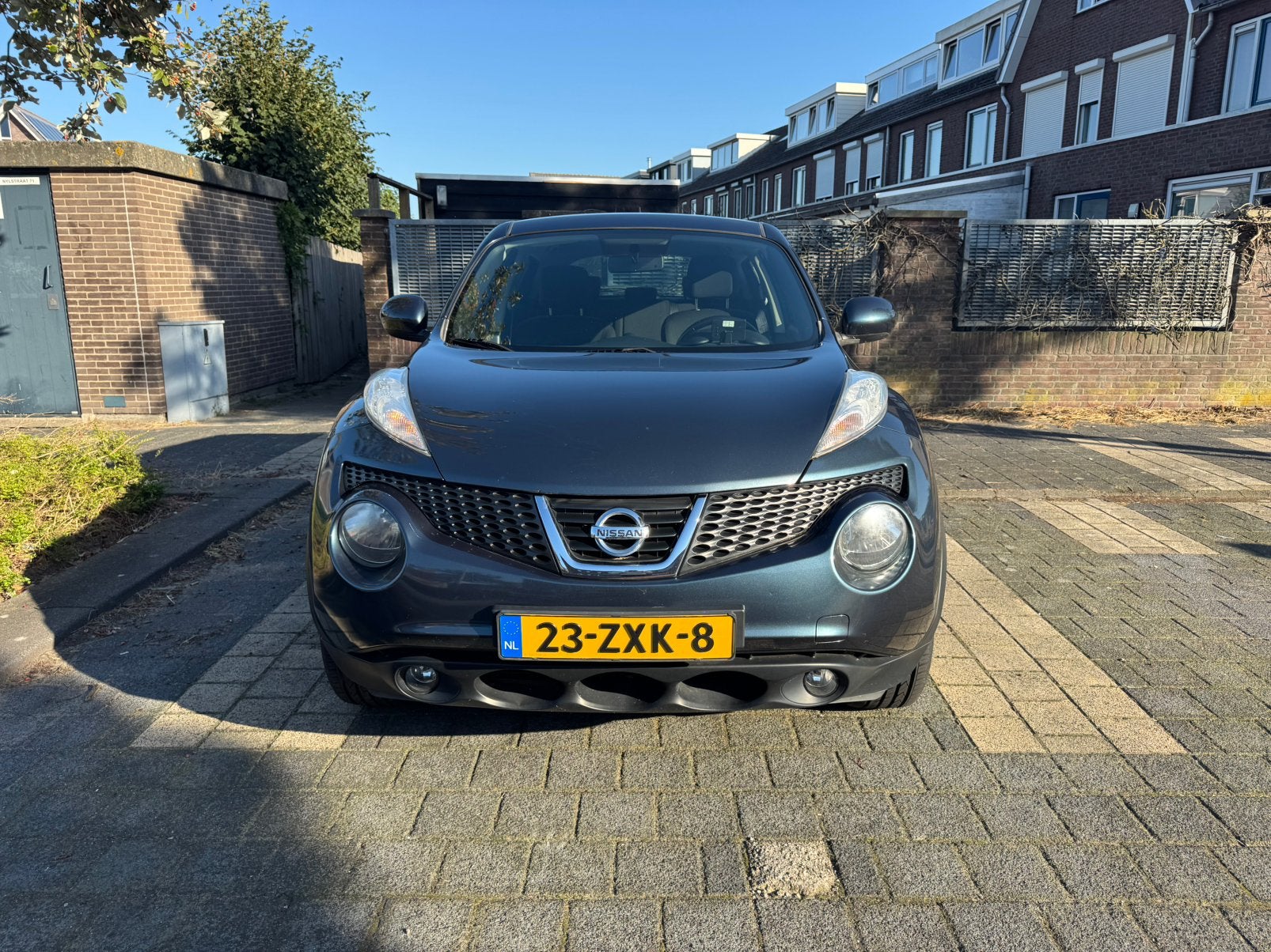 Nissan Juke 1.6 Automaat | 133.988 km | 86KW 2013 Blauw, Auto's, Stof, 1250 kg, Zwart, 4 cilinders
