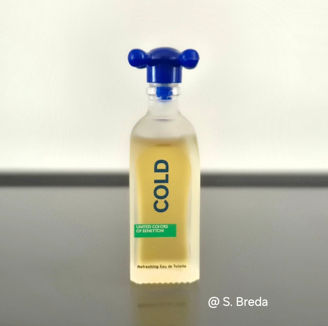 Benneton - Cold - Refreshing eau de toilette miniatuur, Ophalen of Verzenden, Zo goed als nieuw