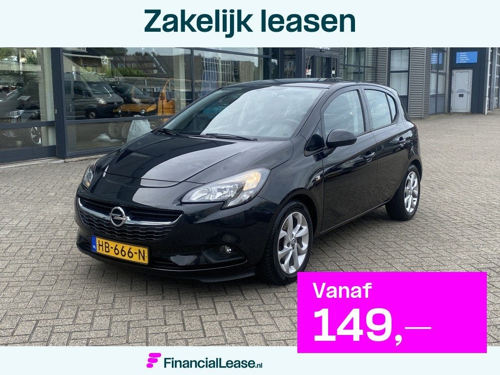 Opel Corsa 1.0T 66KW/90PK 5D, Voorwielaandrijving, 12 maanden, Stof, Gebruikt