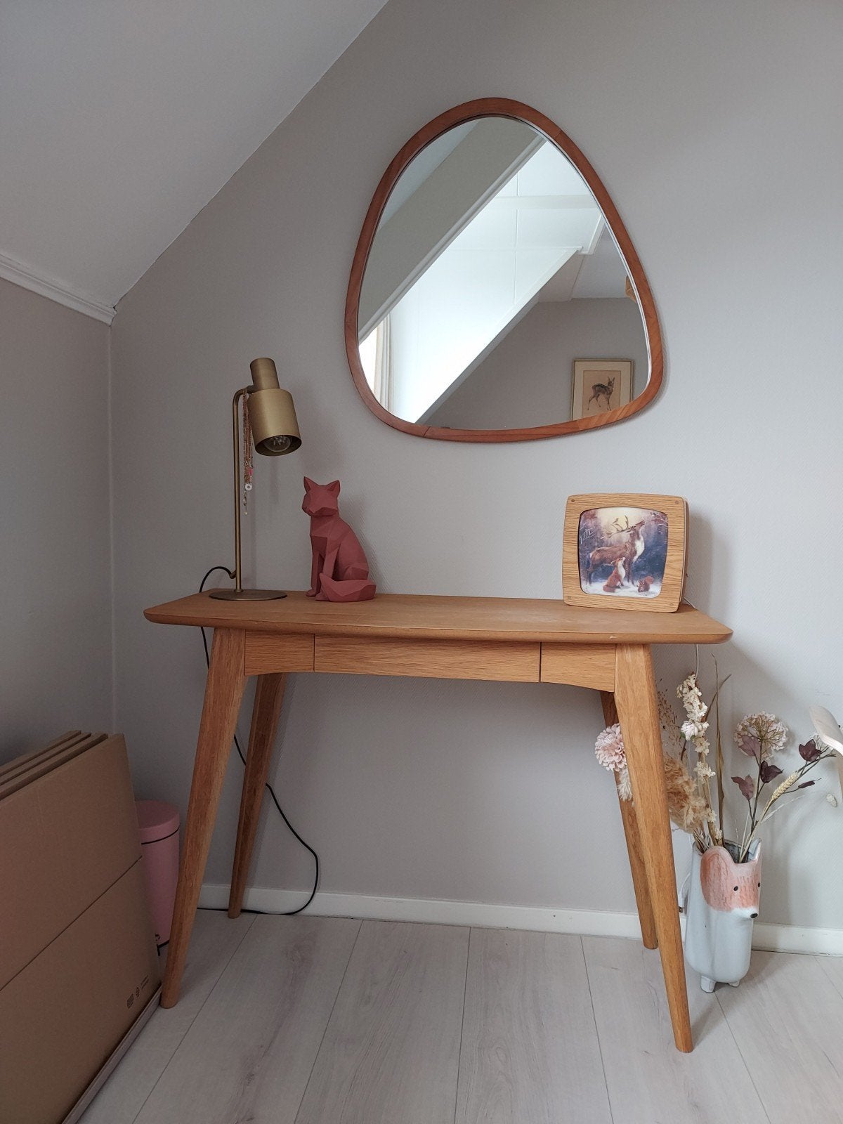 Prachtig bureautje / kaptafel / sidetable, Huis en Inrichting, Bureaus, Ophalen, Zo goed als nieuw