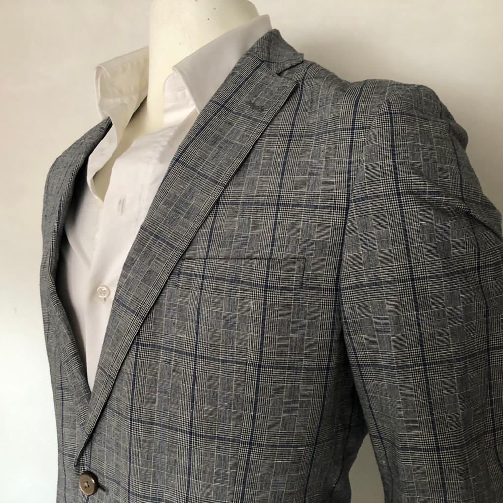 State of Art colbert - linnen & katoen - heren, Verzenden, Zo goed als nieuw, Maat 48/50 (M), Overige kleuren