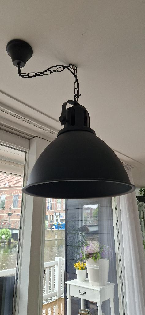 Industriële hanglamp, Ophalen, Zo goed als nieuw, Industrieel, Metaal