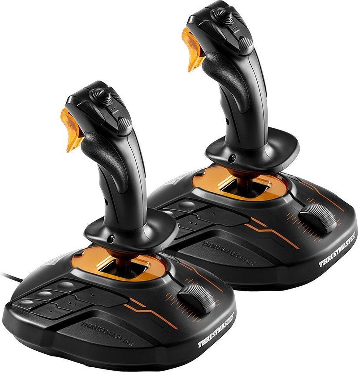 Thrustmaster T.16000M FCS Space Sim Duo Flight Sticks, Ophalen of Verzenden, Zo goed als nieuw, Thrustmaster
