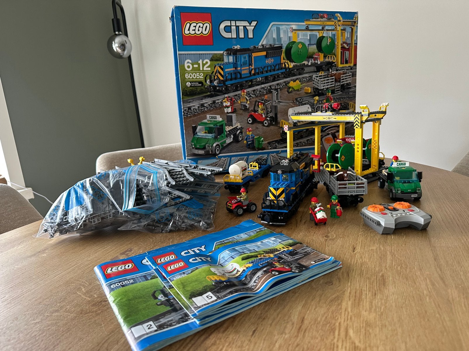 Lego City Vrachttrein cargo 60052, Kinderen en Baby's, Lego, Ophalen of Verzenden, Compleet, Complete set