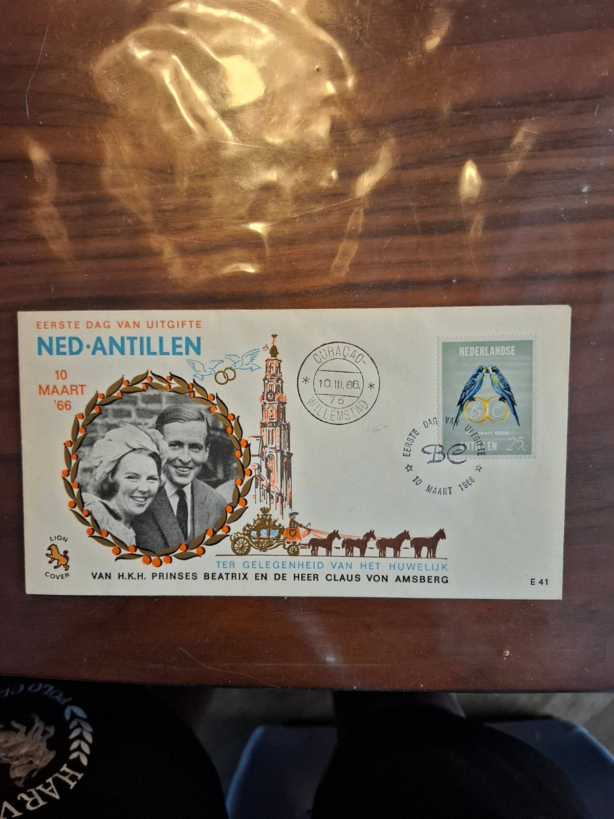huwelijks gelegenheid van Beatrix en claus, Verzenden