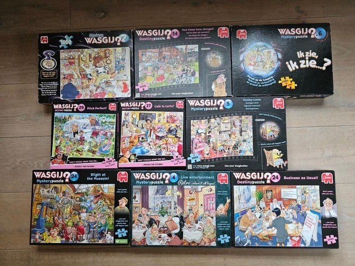 Wasgij Puzzels - Mystery / Destiny (1000 stukjes), Hobby en Vrije tijd, Ophalen of Verzenden, Gebruikt
