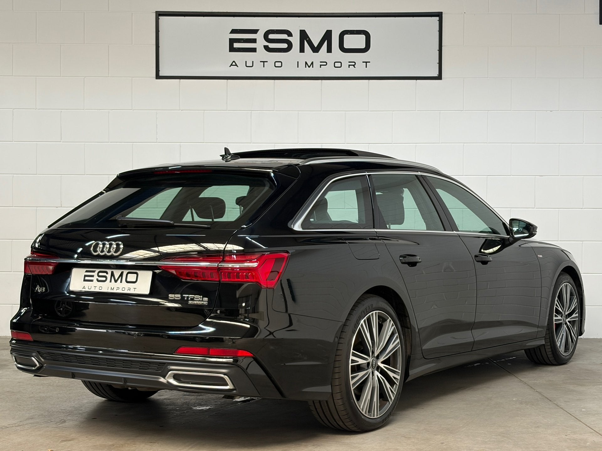 Audi A6 Avant sport 55 TFSI e quattro S-Line Panoramadak Tre, Auto's, Automaat, Gebruikt, 4 cilinders, Zwart
