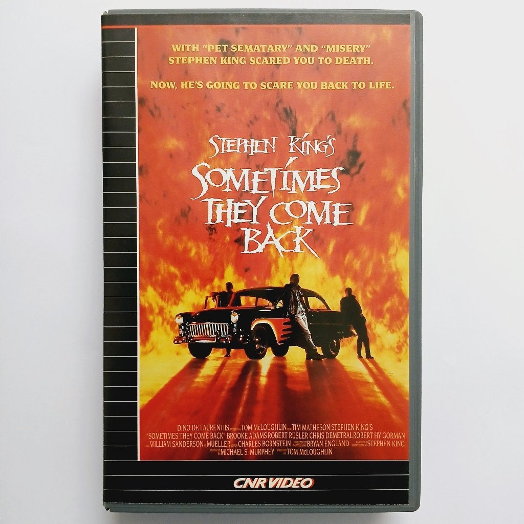 Sometimes They Come Back - NL ex rental vhs - CNR Video, Horror, Verzenden, VHS, Gebruikt