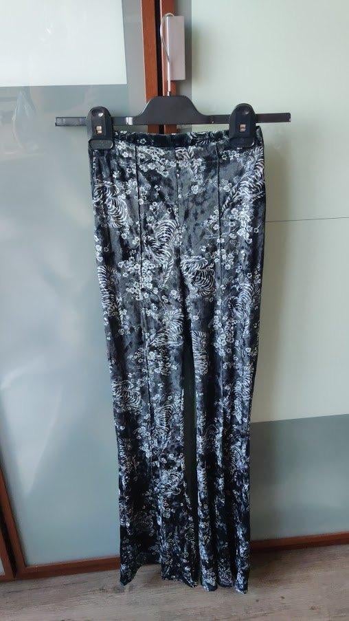 Flair broek, Kleding | Dames, Broeken en Pantalons, Zwart, Zo goed als nieuw, Maat 34 (XS) of kleiner, Lang