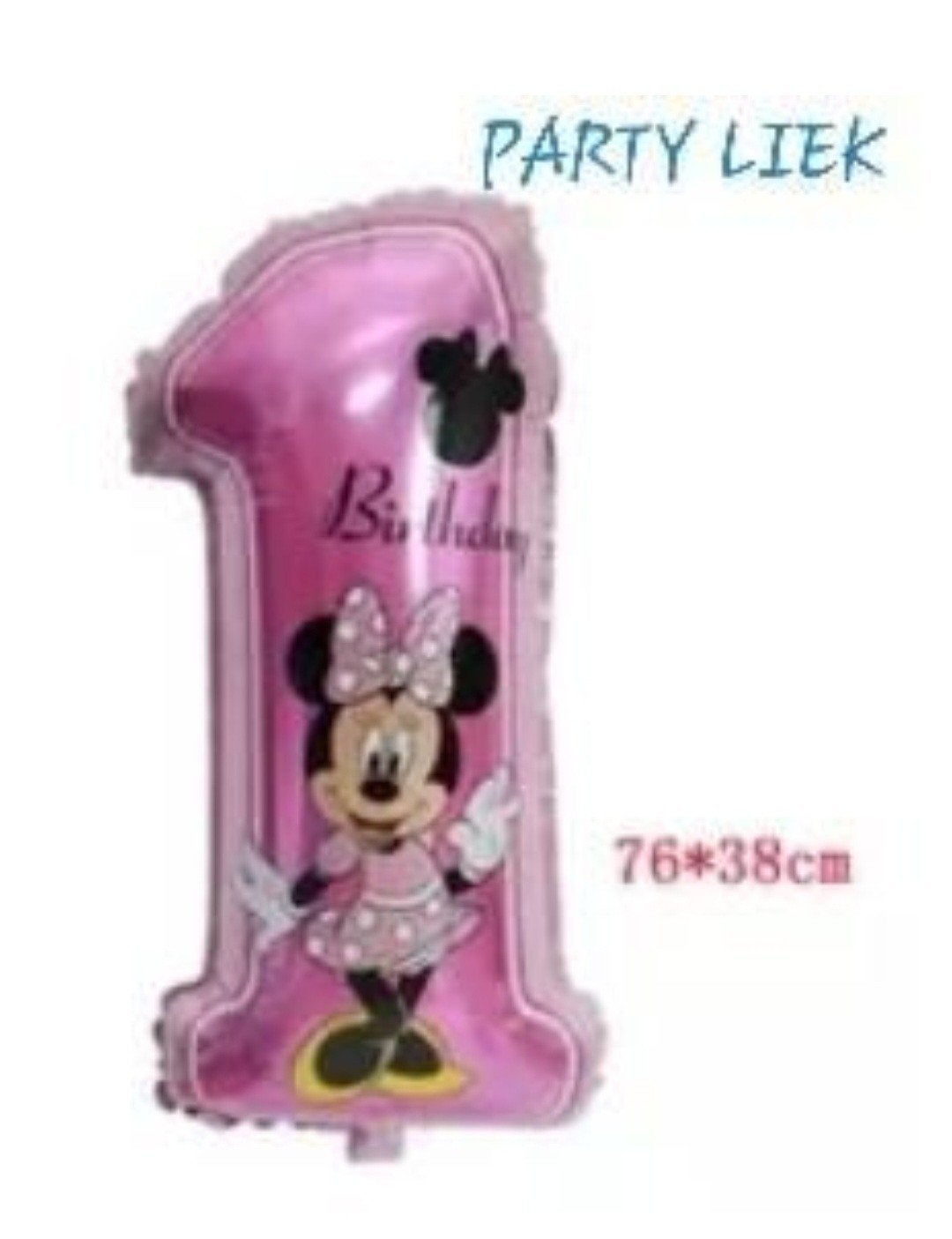Minnie mouse ballonnen set nr M250, Ophalen of Verzenden, Nieuw, Versiering, Verjaardag