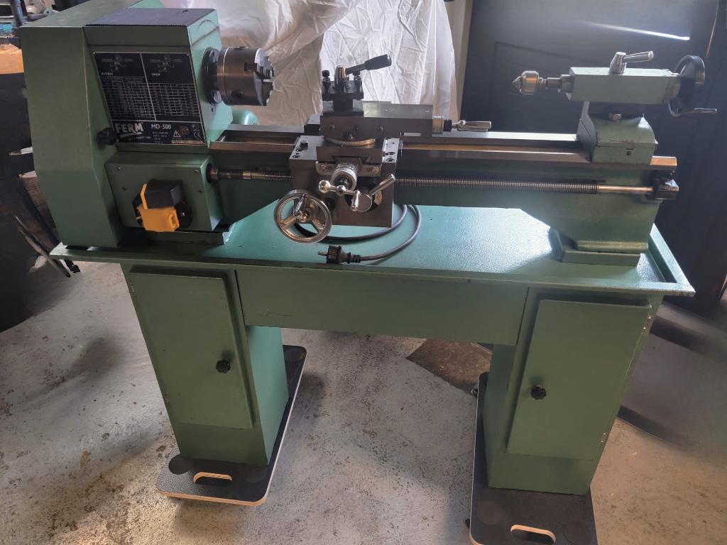 Draaibank Ferm MD500, Ophalen, Gebruikt, Metaaldraaibank, Minder dan 500 mm