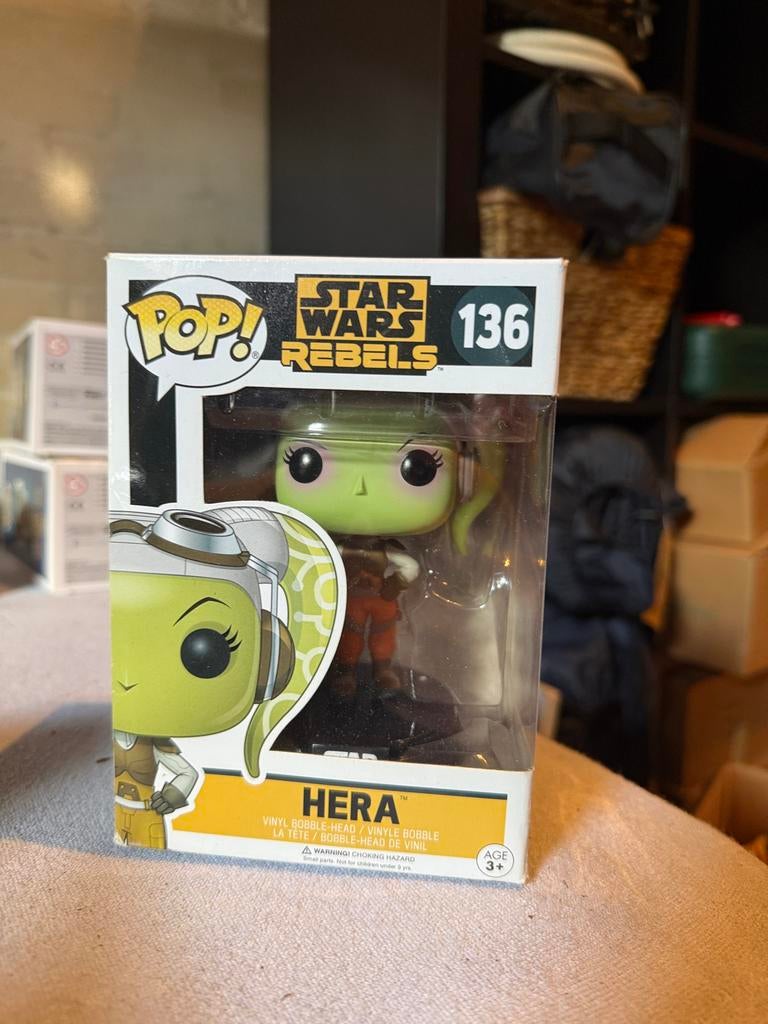 Funko Pop! Star Wars Rebels Hera Syndulla #136, Ophalen of Verzenden, Nieuw