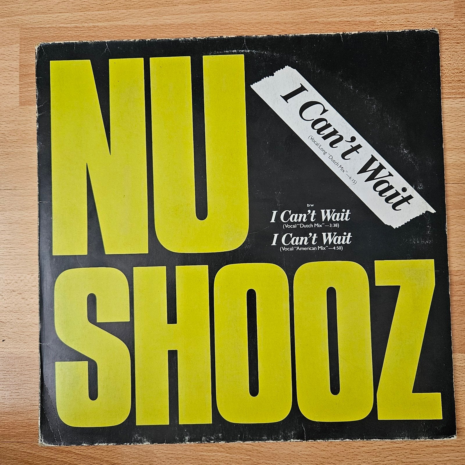 Nu Shooz – I Can't Wait - Peter Slaghuis Maxi Single, Ophalen of Verzenden, Gebruikt, 12 inch, Pop