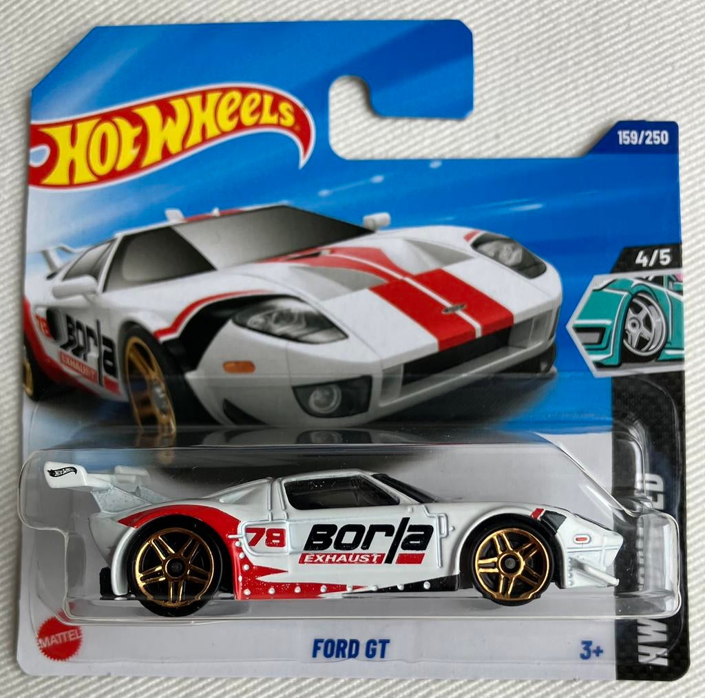 Hot Wheels Ford GT Borla Hotwheels, Ophalen of Verzenden, Nieuw, Auto
