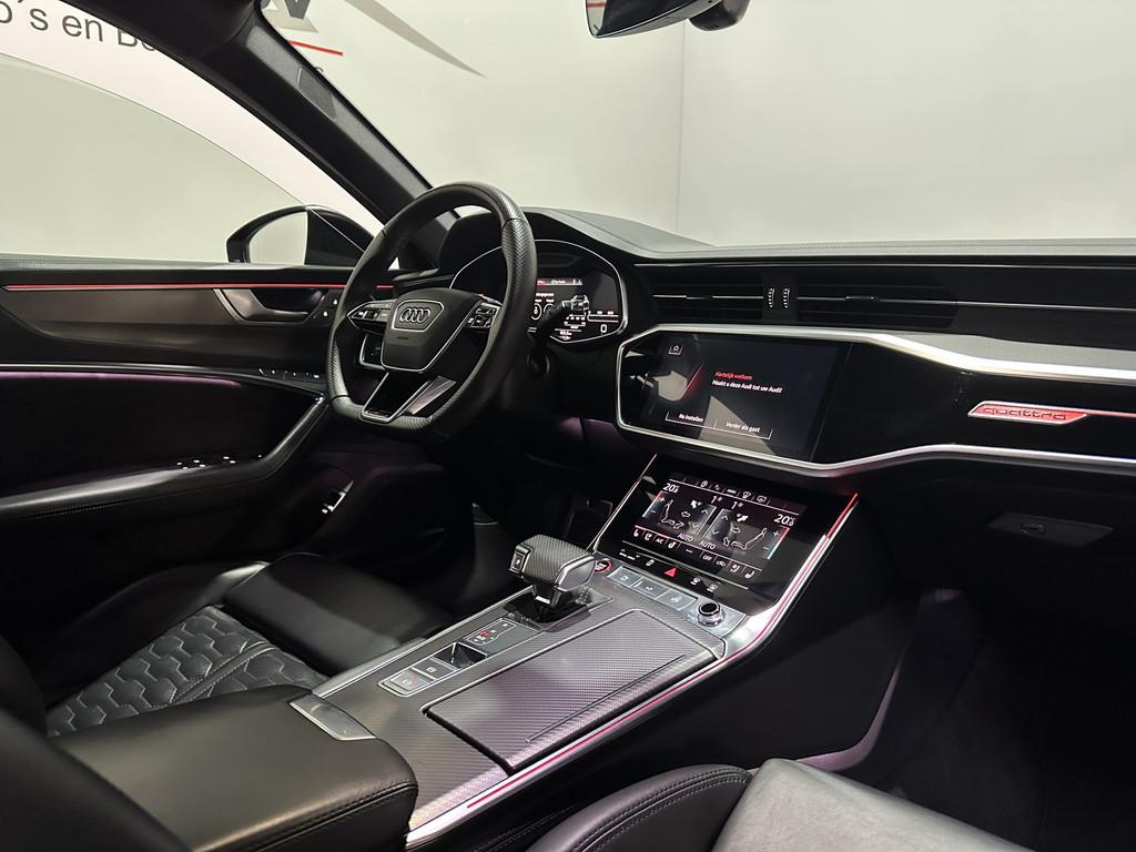 Audi RS6 TFSI Quattro - RS Dynamic - Akrapovic - Pano - Soft, Automaat, Gebruikt, Leder, Vierwielaandrijving